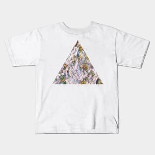 Triangle Mosaic Art Kids T-Shirt
